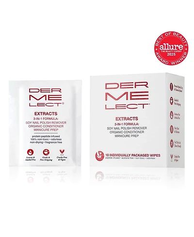 Dermelect Extracts 3-in-1 Soy Nail Polish Remover