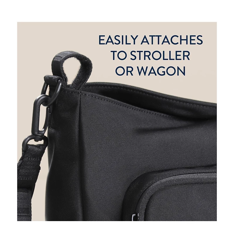 Itzy Ritzy Baby Belong Stroller Caddy Woven Chocolate