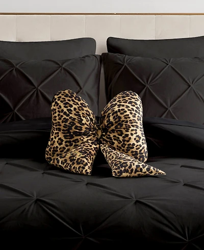 Juicy Couture Bow Shaped Decorative Pillow, 12" x 20"