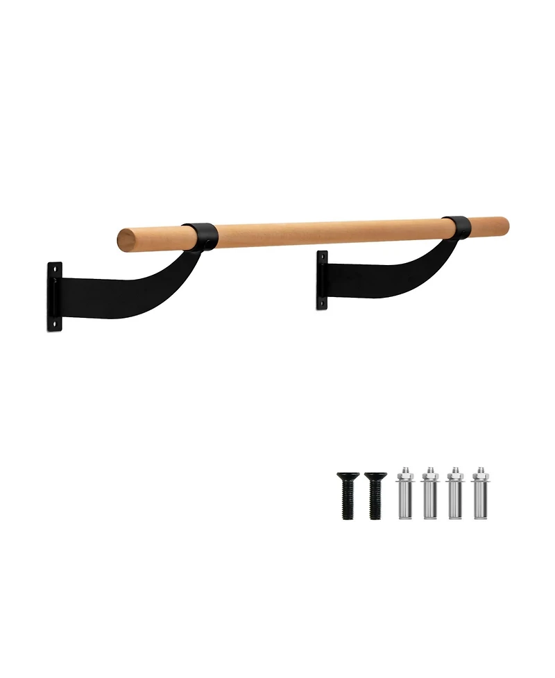 Skonyon 4 Feet Wall-Mounted Ballet Barre for Yoga