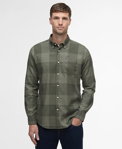 Barbour Men's Heaney Checked Tailored Fit Shirt