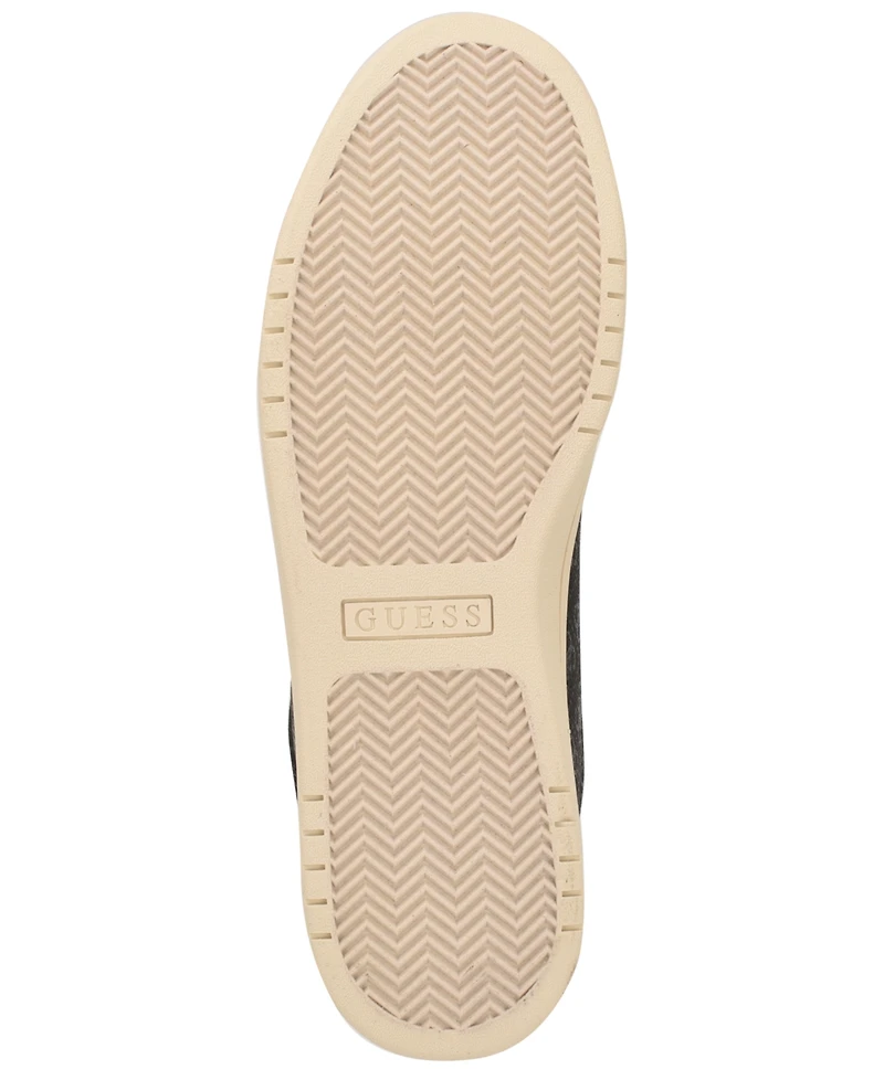 Guess Men's Lawrenzz Branded Lace-Up Casual Sneakers