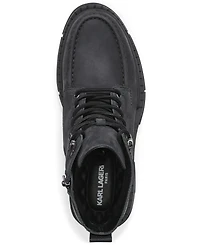 Karl Lagerfeld Paris Men's Round Toe Work Boots