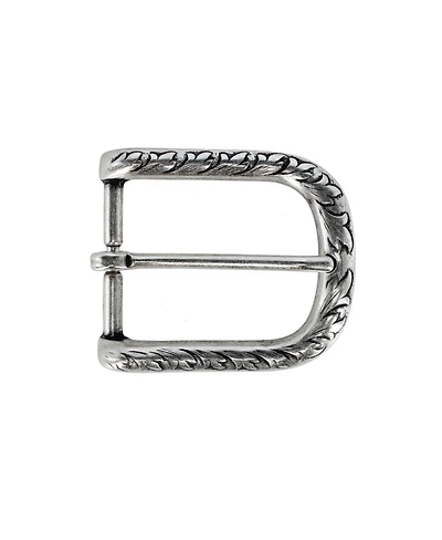 Trafalgar Men's 35mm Italian Distinct Vineyard Solid Brass Harness Belt Buckle