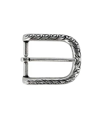 Trafalgar Men's 35mm Italian Distinct Vineyard Solid Brass Harness Belt Buckle