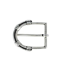 Trafalgar Men's 35mm Solid Brass Italian Horseshoe Inspired Harness Belt Buckle