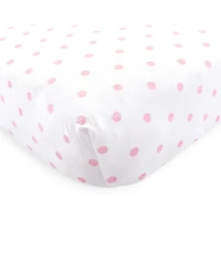 Luvable Friends Fitted Knit Crib Sheet, 2-Pack