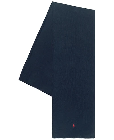 Polo Ralph Lauren Men's Lightweight Cotton Knit Scarf