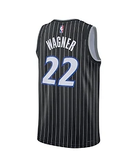 Jordan Men's and Women's Franz Wagner Black Orlando Magic Swingman Jersey