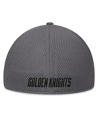 Fanatics Men's Gray Vegas Golden Knights Clincher Team Stripes Flex Hat