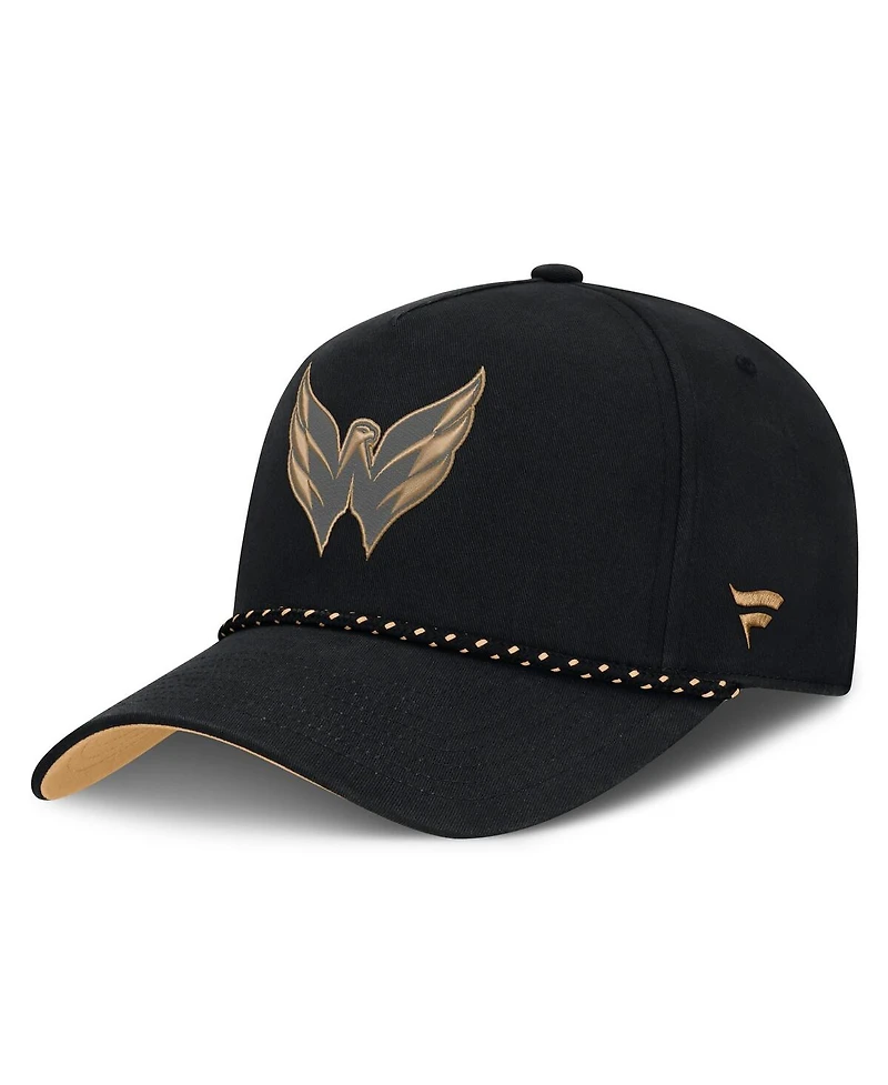 Fanatics Men's Black Washington Capitals Military Appreciation Authentic Pro A-Frame Adjustable Hat