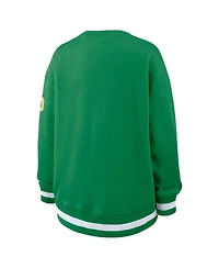 Nike Women's Green Oregon Ducks Oversized Legacy Phoenix Sweatshirt