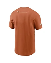 Nike Men's Texas Orange Longhorns 2025 Courtside Basketball Legend Dri-fit T-Shirt
