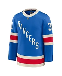 Fanatics Men's Igor Sheltering Blue New York Rangers Centennial Premium Jersey