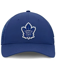 Fanatics Men's Blue Toronto Maple Leaf's Authentic Pro Home Ice Trucker Adjustable Hat