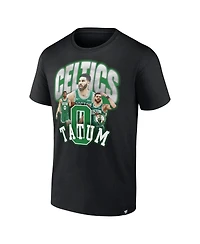 Fanatics Men's Jayson Tatum Black Boston Celtics Notorious 4.0 T-Shirt