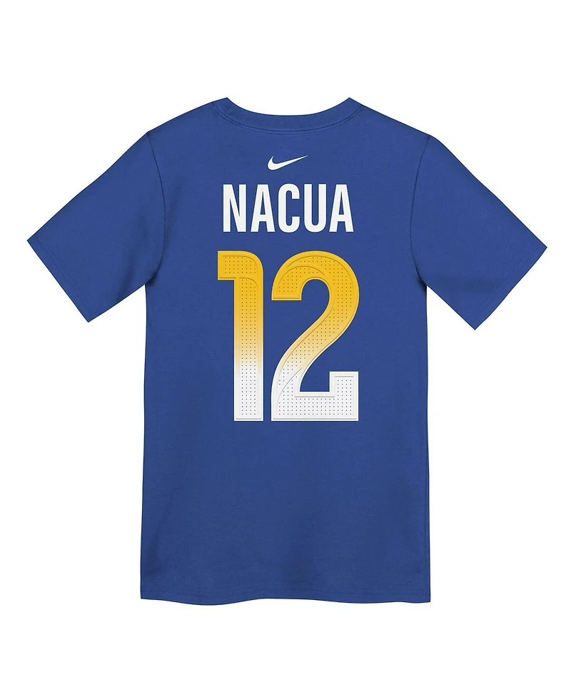 Nike Preschool Puka Nacua Royal Los Angeles Rams Player Name Number T-Shirt