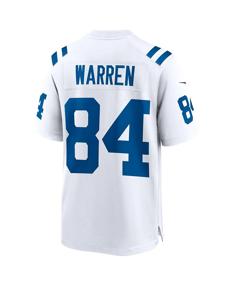 Nike Men's Tyler Warren White Indianapolis Colts Game Jersey