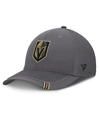 Fanatics Men's Gray Vegas Golden Knights Clincher Team Stripes Flex Hat