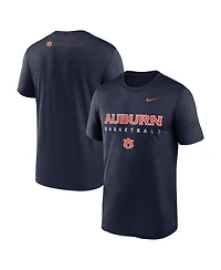 Nike Men's Navy Auburn Tigers 2025 Courtside Basketball Legend Dri-fit T-Shirt