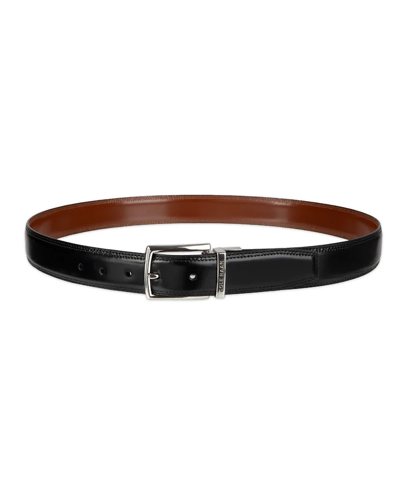 Cole Haan Men's Two-in-One Reversible Leather Dress Belt