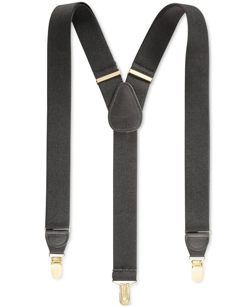 Club Room Men's Solid Suspenders