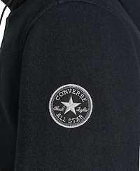 Converse Men's Hooded Varsity Long-Sleeve Jacket
