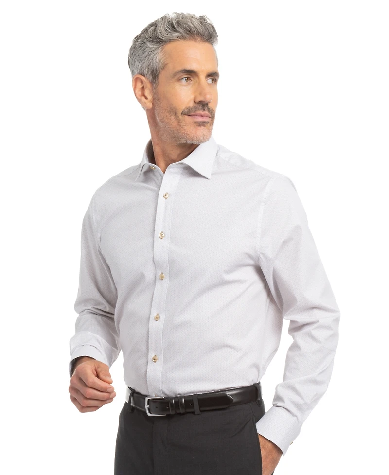 Nick Graham Men's Jasmine Floral Modern Fit Shirt