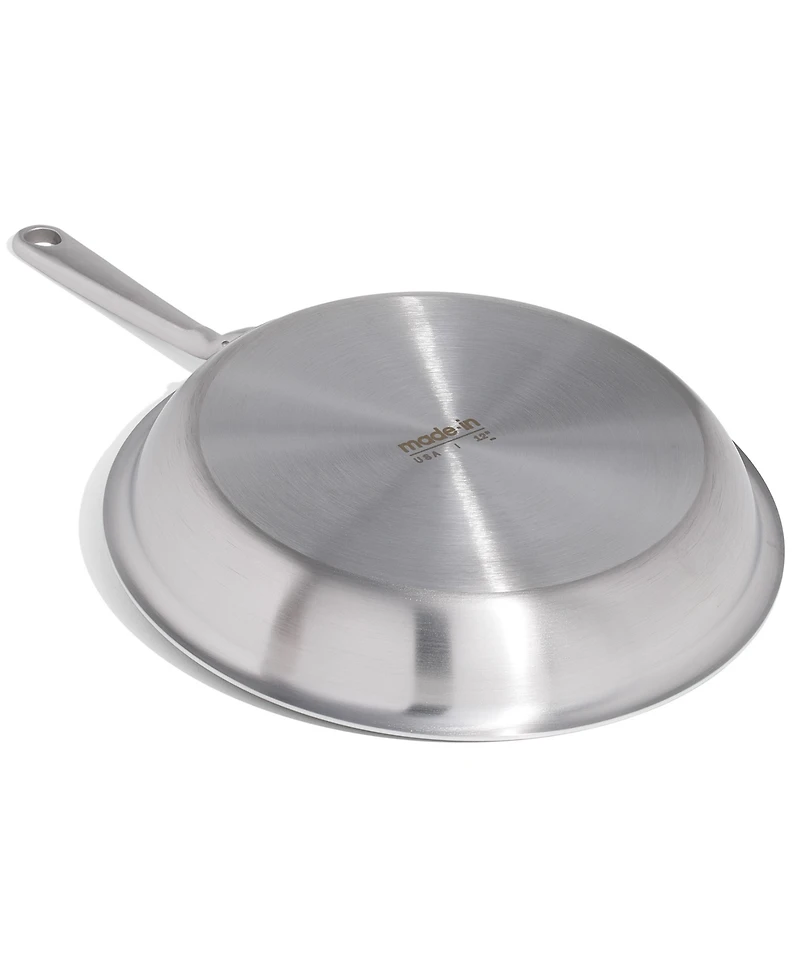 Made In Stainless Steel 10" and 12" Fry Pan Set