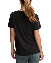 Lucky Brand Women's Grateful Dead Santa Bear Classic Crewneck Top