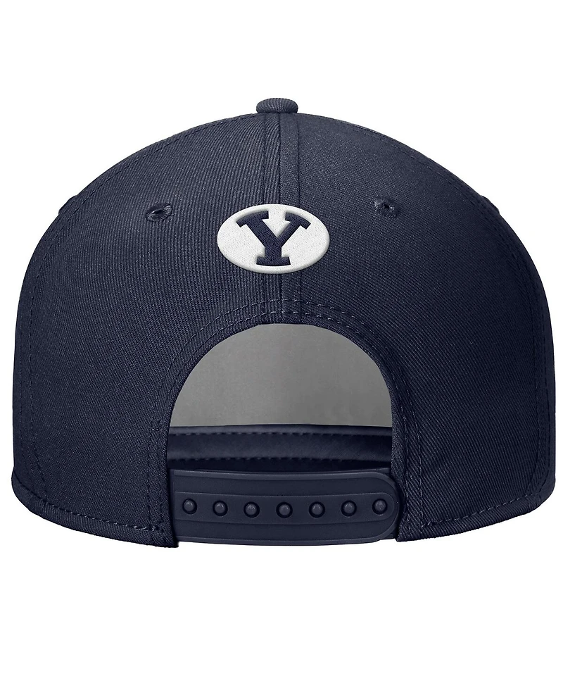 Nike Men's Navy Byu Cougars Rise Adjustable Hat