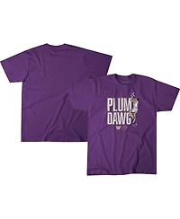 BreakingT Men's and Women's Kelsey Plum Purple Washington Huskies Dawg T-Shirt