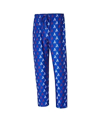 Concepts Sport Men's Royal New England Patriots Record Throwback All Over Knit Pants