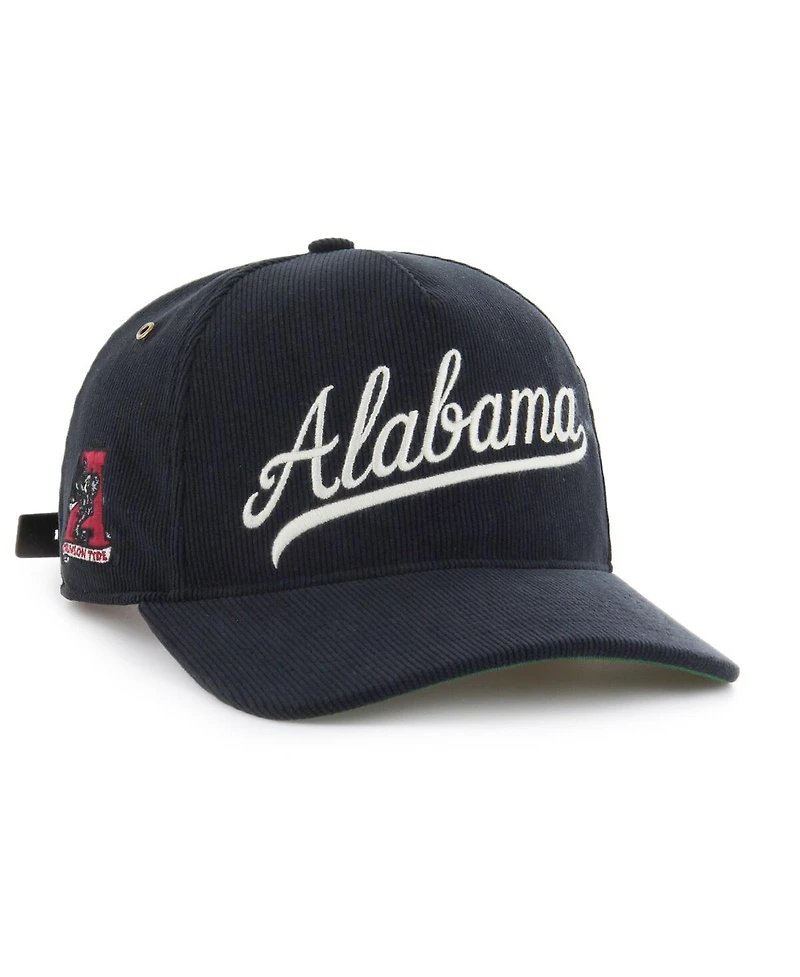 '47 Brand Men's and Women's Black Alabama Crimson Tide Collections Golden Age Corduroy Hitch Adjustable Hat