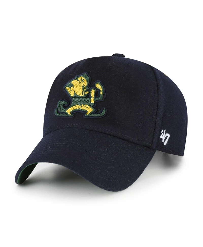 '47 Brand Men's and Women's Navy Notre Dame Fighting Irish Collections Golden Age Offside Dt Adjustable Hat