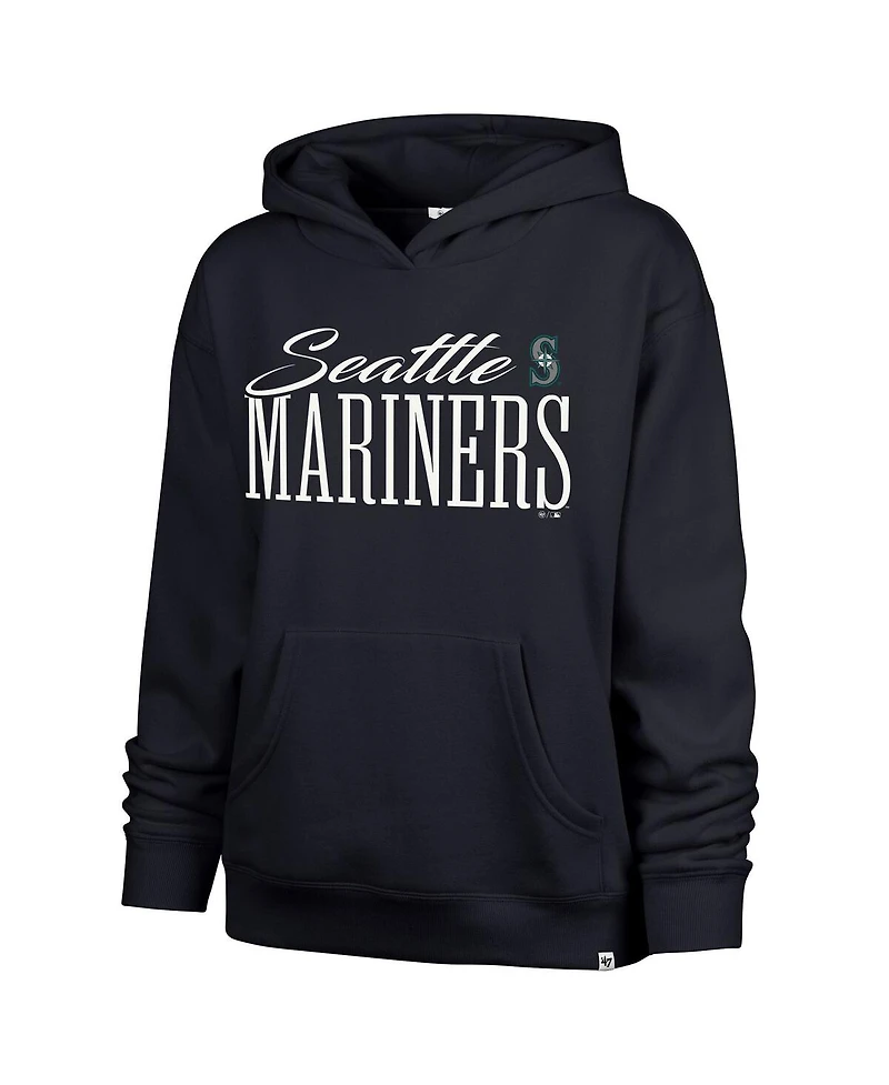 '47 Brand Women's Navy Seattle Mariners Whim Hoodie