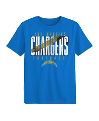 Outerstuff Preschool Powder Blue Los Angeles Chargers Posterize T-Shirt