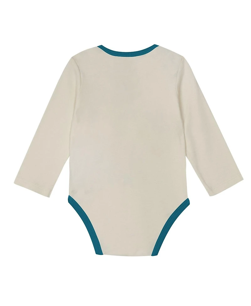 Outerstuff Baby Boys and Girls 3-Pack Jacksonville Jaguars Little Champ Bodysuit Set