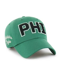 '47 Brand Women's Kelly Green Philadelphia Eagles Zoey Clean Up Adjustable Hat