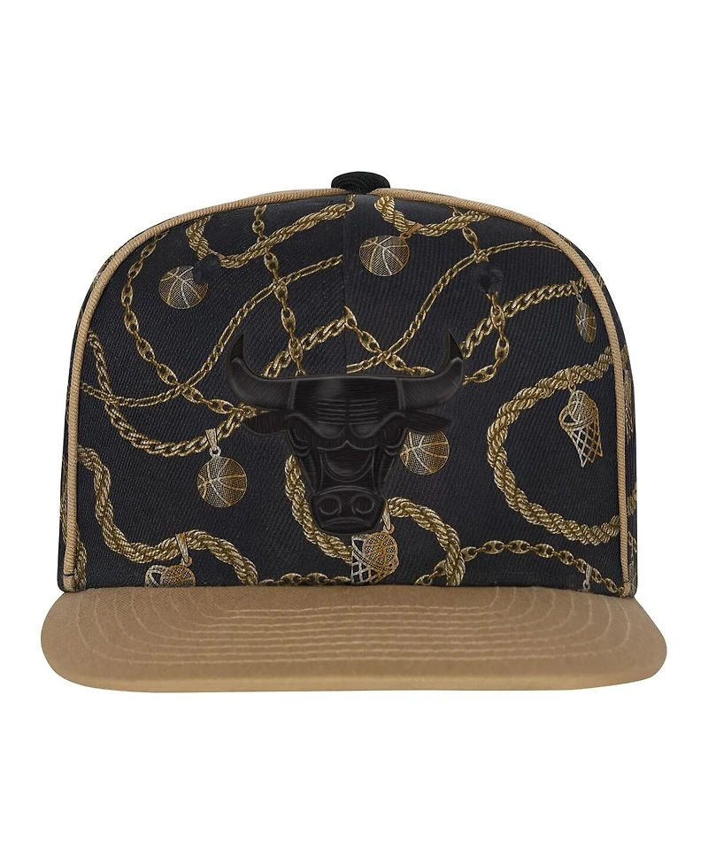 Outerstuff Big Boys and Girls Black Chicago Bulls Street Hooper Snapback Hat