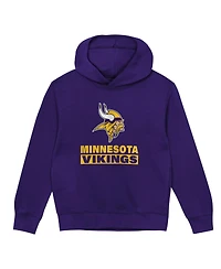 Outerstuff Toddler Purple Minnesota Vikings Back to Basics Hoodie
