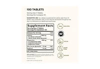 Solgar Calcium Magnesium Plus Zinc Tablets, 100 Tabs