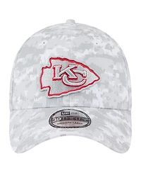 New Era Men's White Kansas City Chiefs 2025 Salute to Service Digital Camo Fan Pack 39THIRTY Flex Hat