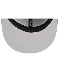 New Era Men's Black Atlanta Falcons Overlap Wordmark 59FIFTY Fitted Hat