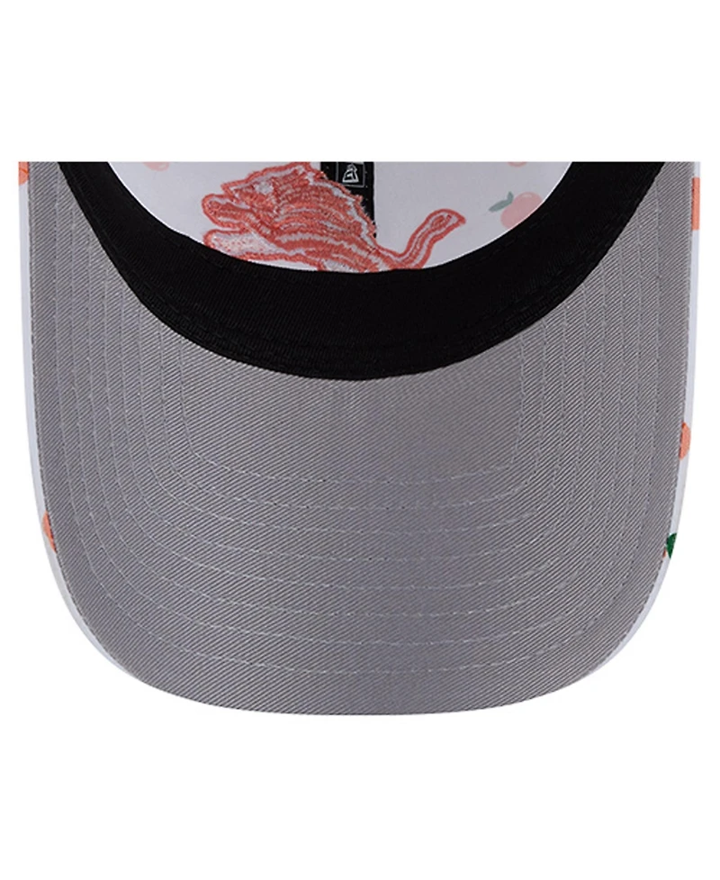 New Era Women's White Detroit Lions Fruit Pattern 9TWENTY Adjustable Hat