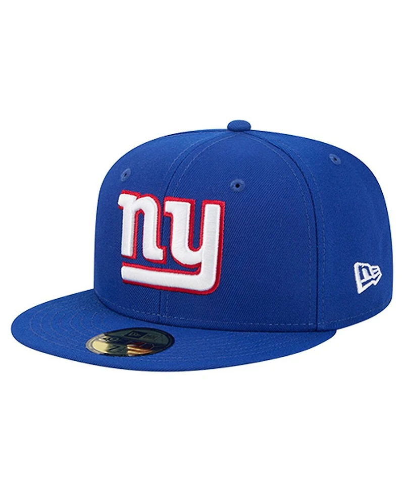 New Era Men's Royal York Giants Group Chat 59FIFTY Fitted Hat