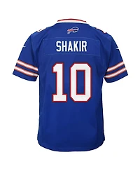 Nike Big Boys and Girls Khalil Shakir Royal Buffalo Bills Team Game Jersey