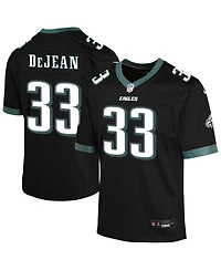 Nike Big Boys and Girls Cooper DeJean Black Philadelphia Eagles Alternate Game Jersey