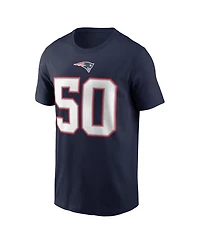 Nike Men's Mike Vrabel Navy New England Patriots Retired Player Name Number T-Shirt