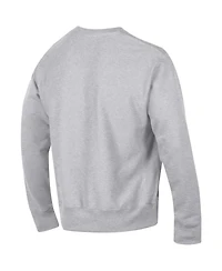 Champion Men's Gray Indiana Hoosiers Reverse Weave Fleece Sweatshirt
